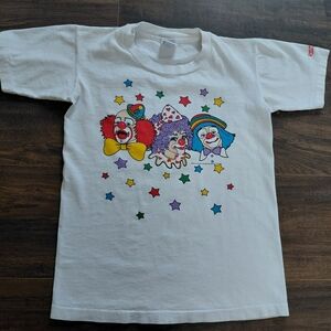 Vintage 90s Ringling Bros Barnum & Bailey Circus Clown T Shirt - Size Youth L